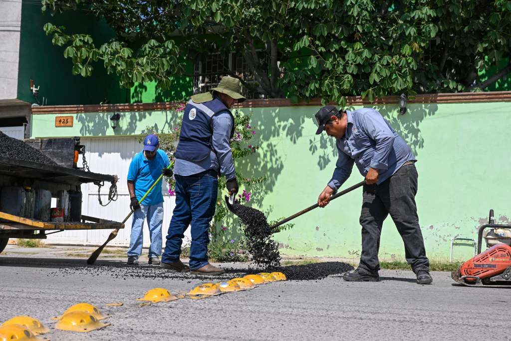 REANUDAN TRABAJOS DE BACHEO EN LERDO TRAS&nbsp;LLUVIAS