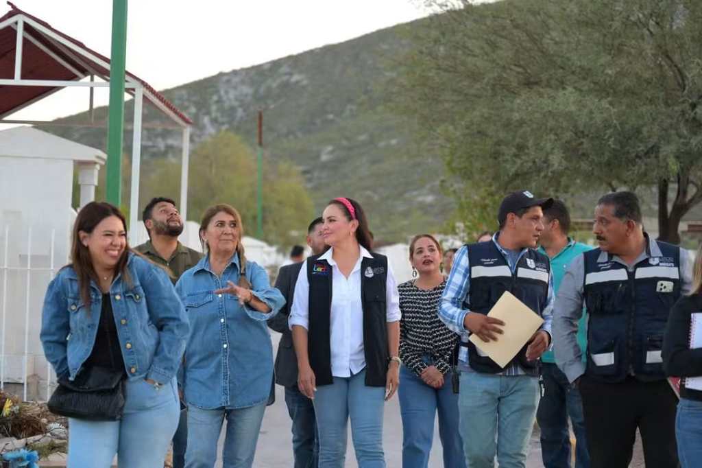 SUPERVISA SUSY TORRECILLAS MANTENIMIENTO Y SEGURIDAD EN PANTEÓN MUNICIPAL