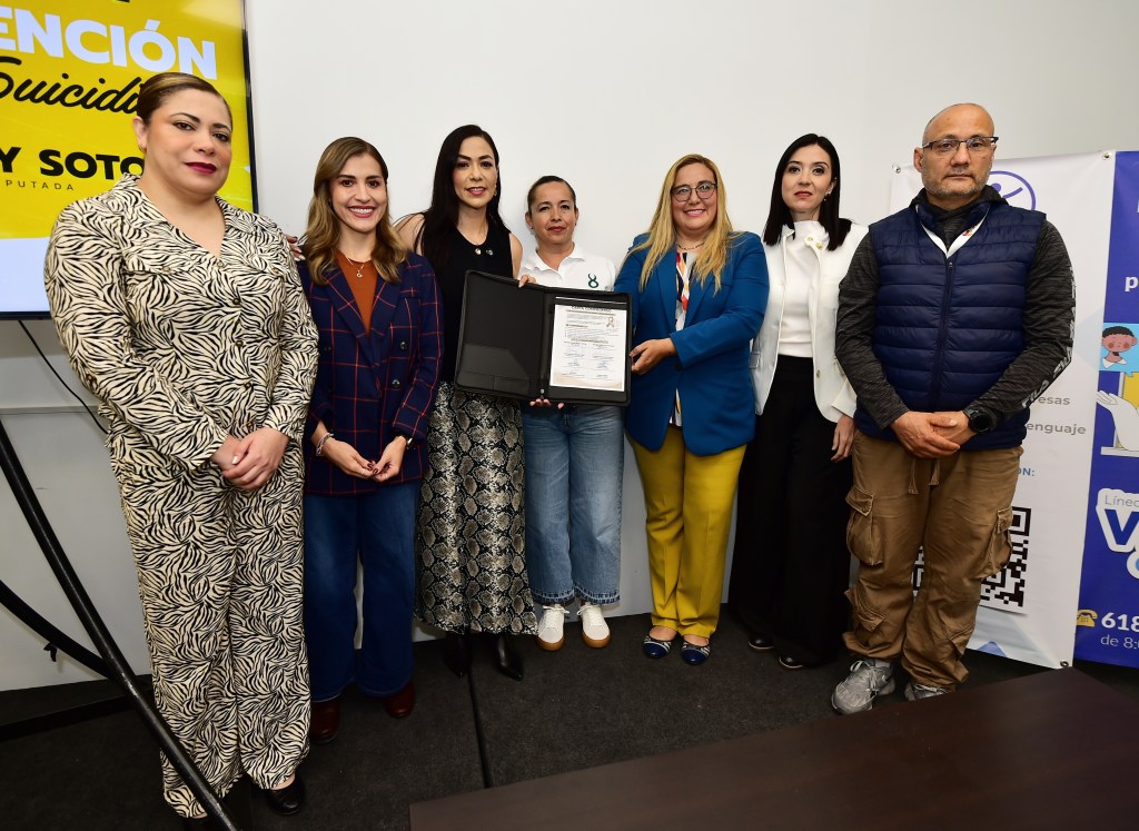 Diputadas Gaby Vázquez Chacón y Daniela Soto Hernández Impulsan desde el Congreso una comunicación responsable para prevenir el suicidio y promover la salud mental.