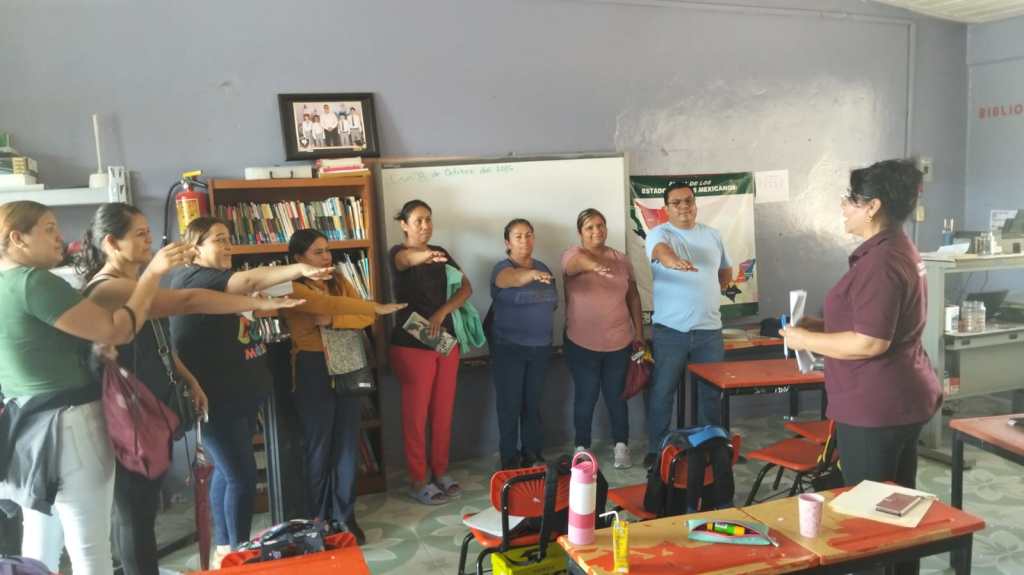 Fortalece Gobierno de Betzabé Martínez participación de las familias en Seguridad de las&nbsp;escuelas