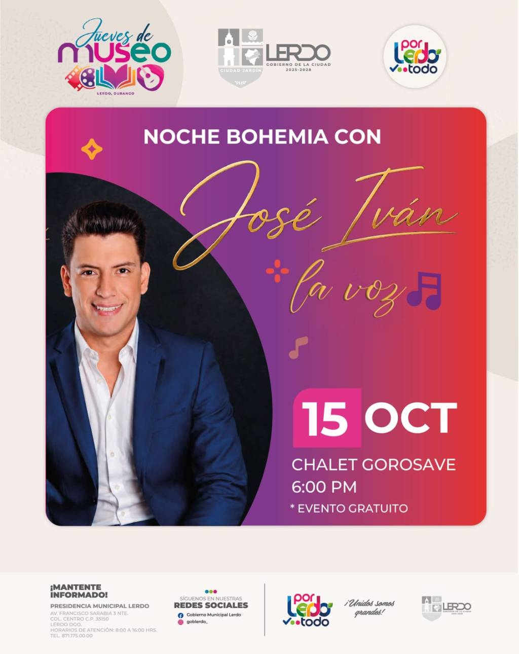 INVITA A DISFRUTAR DE UNA VELADA BOHEMIA EN EL&nbsp;GOROSAVE