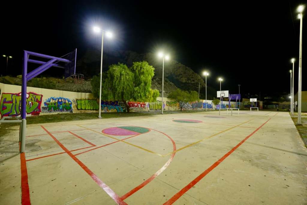 MODERNIZAN Y REFUERZAN EL ALUMBRADO DEL COMPLEJO CULTURAL Y DEPORTIVO LA JABONERA