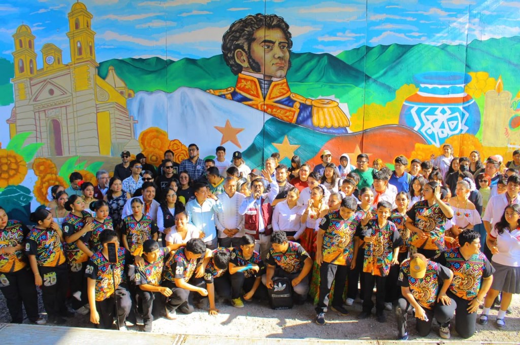 MILES DE JÓVENES DE TODO EL PAÍS CREAN “EL MURAL TEMÁTICO MÁS GRANDE DEL MUNDO”, INSPIRADO EN EL DÍA DE MUERTOS:&nbsp;IMJUVE